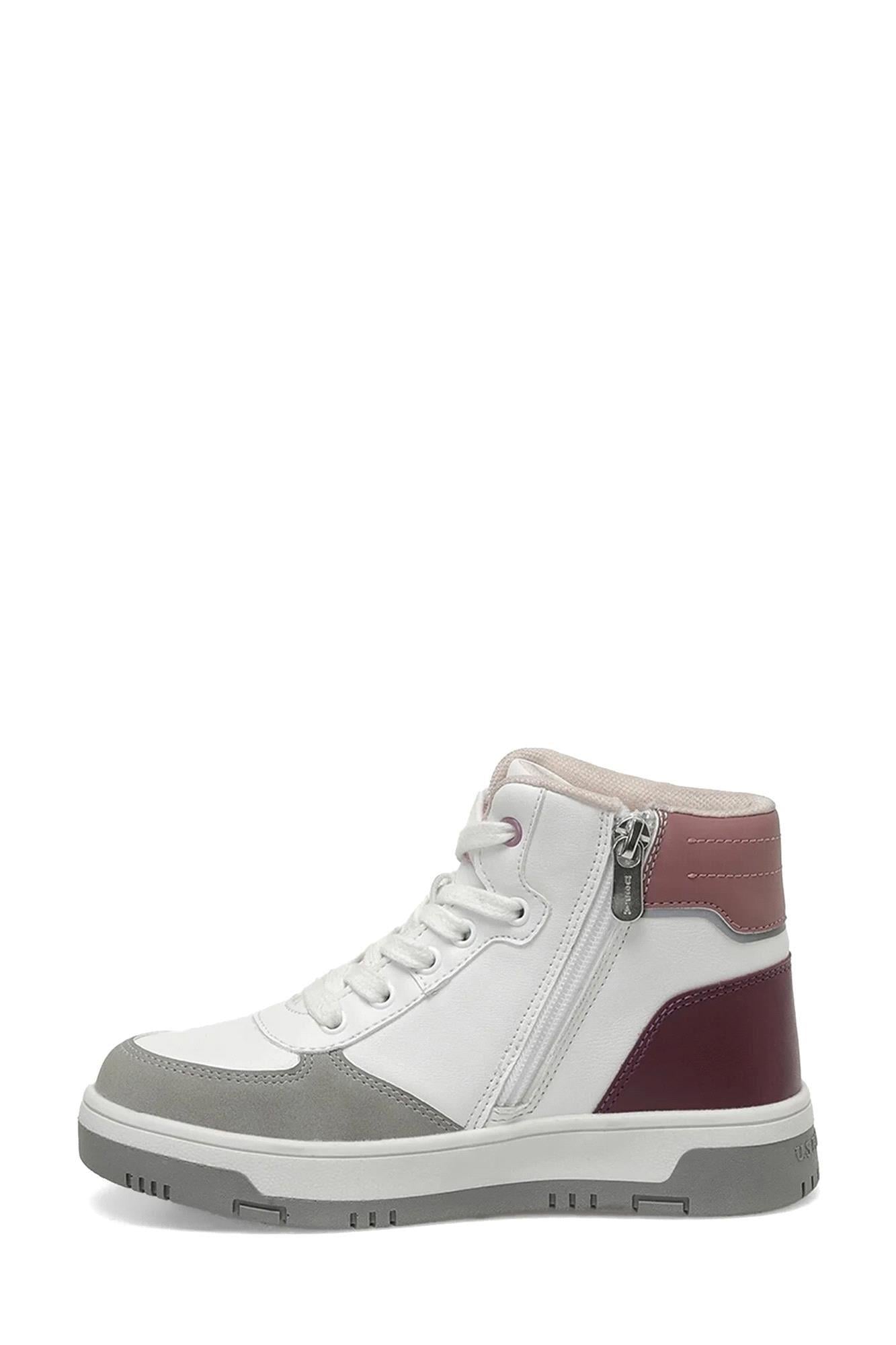 U.S. Polo Assn. Kız Çocuk Valerin 3PR Sneaker Beyaz 101467430