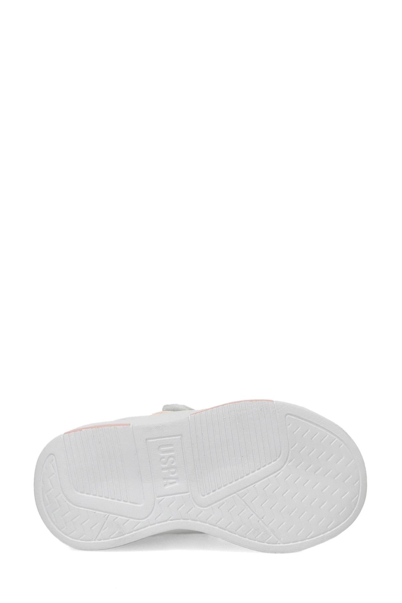 U.S. Polo Assn. Kız Bebek TRAVIS JR 4PR Spor Ayakkabı Beyaz Pembe 101884838