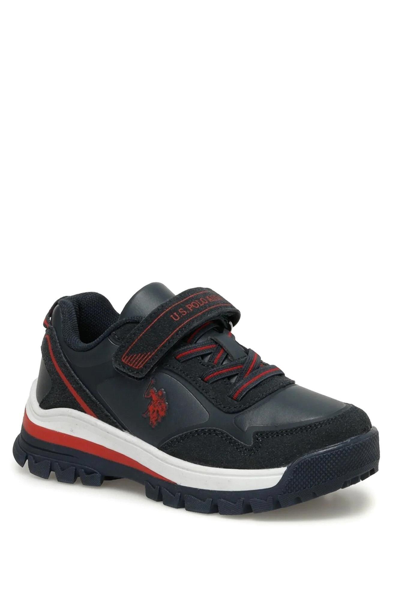 U.S. Polo Assn. Erkek Çocuk Sagan JR 3PR Spor Ayakkabı Lacivert 101392009