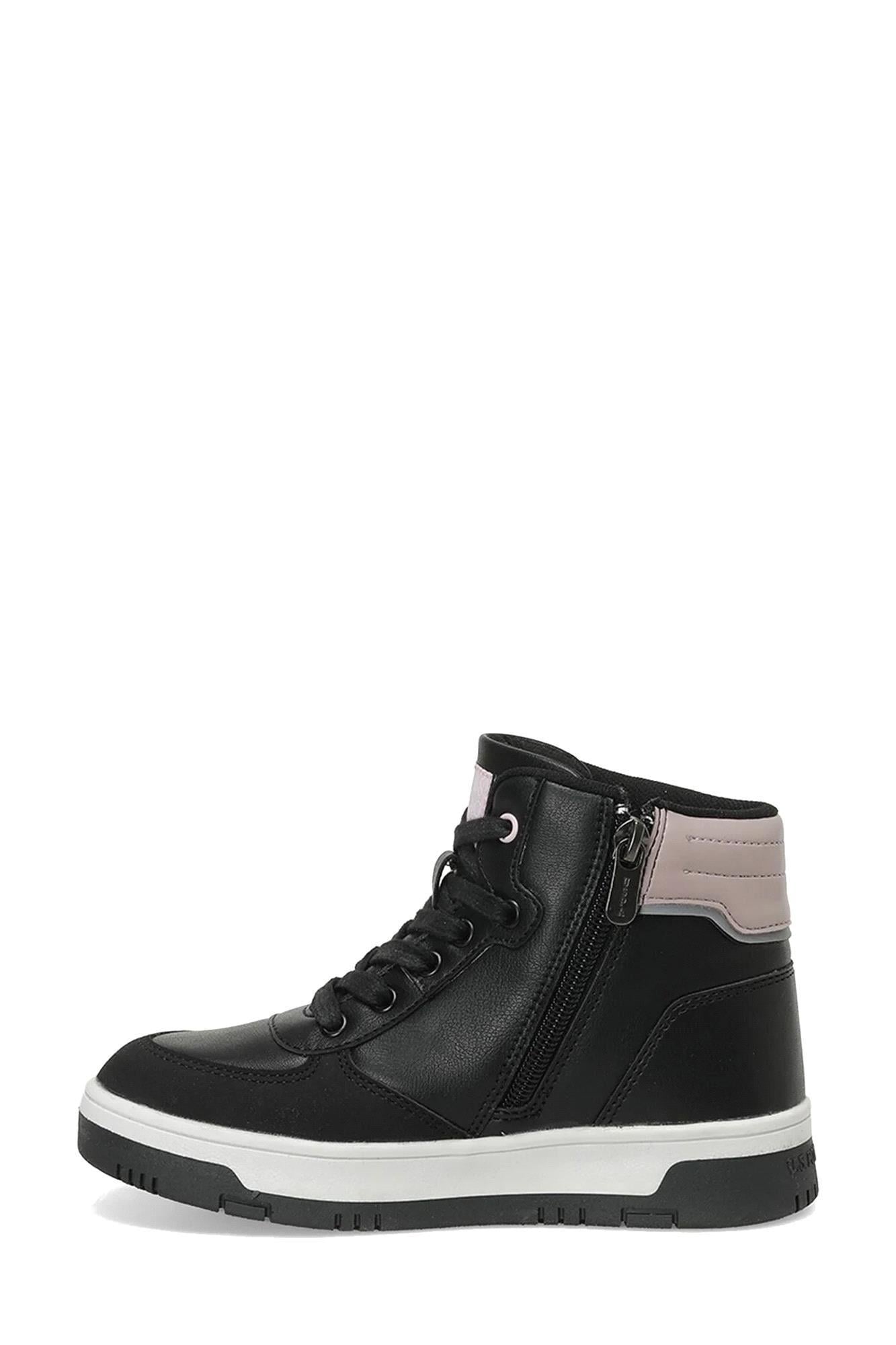 U.S. Polo Assn. Kız Çocuk Valerin 3PR Sneaker Siyah 101467432