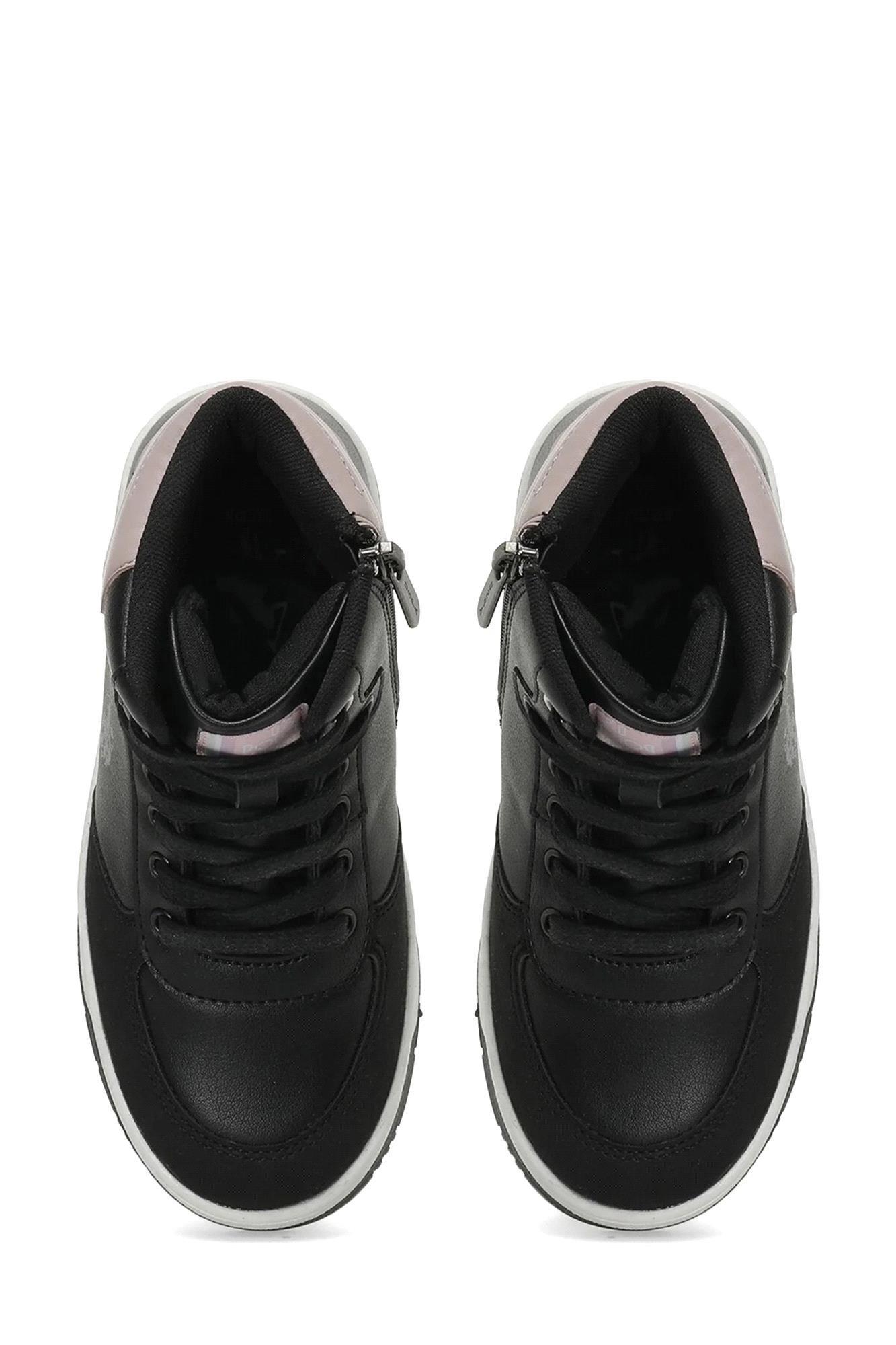 U.S. Polo Assn. Kız Çocuk Valerin 3PR Sneaker Siyah 101467432
