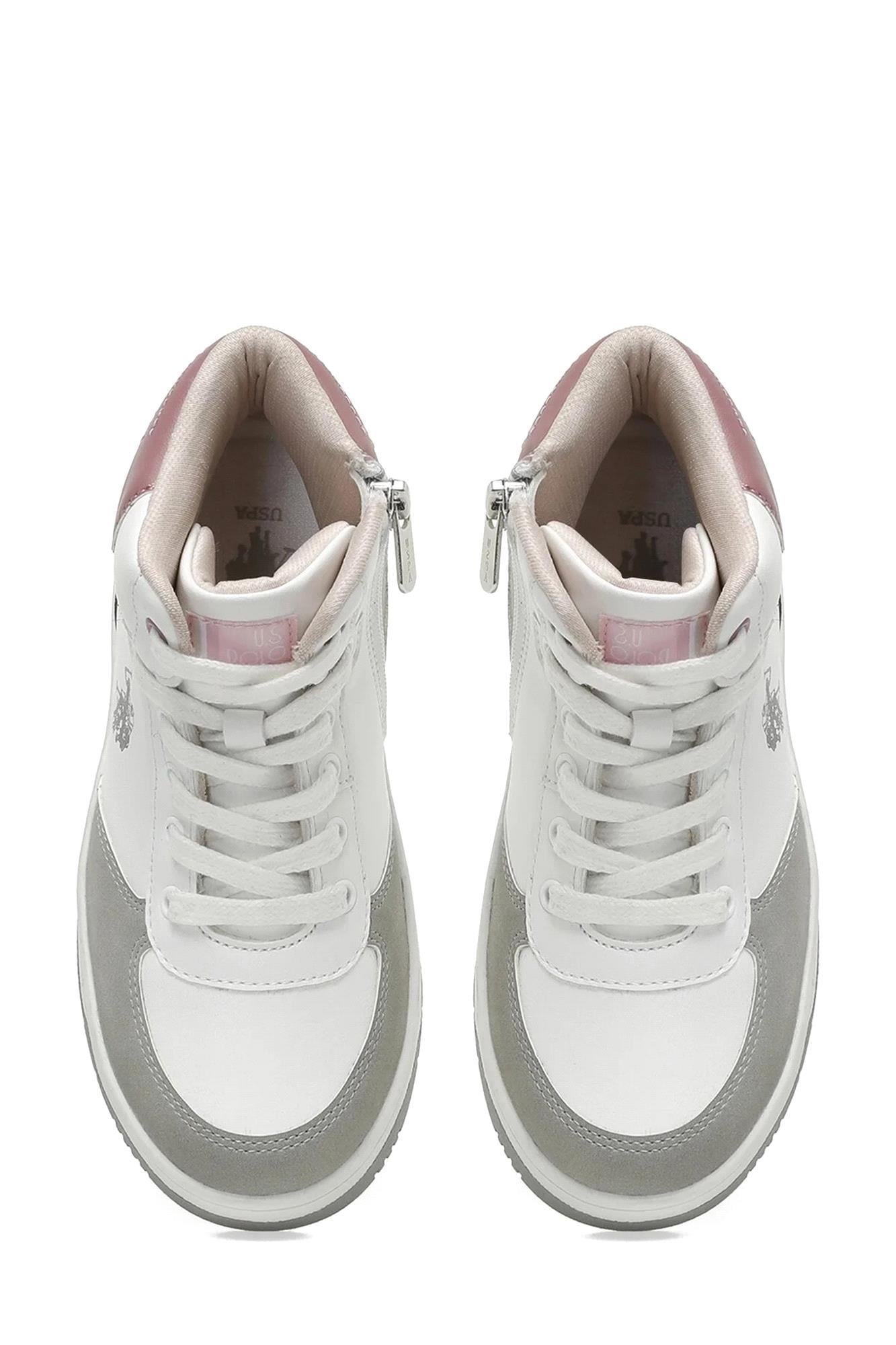 U.S. Polo Assn. Kız Çocuk Valerin 3PR Sneaker Beyaz 101467430