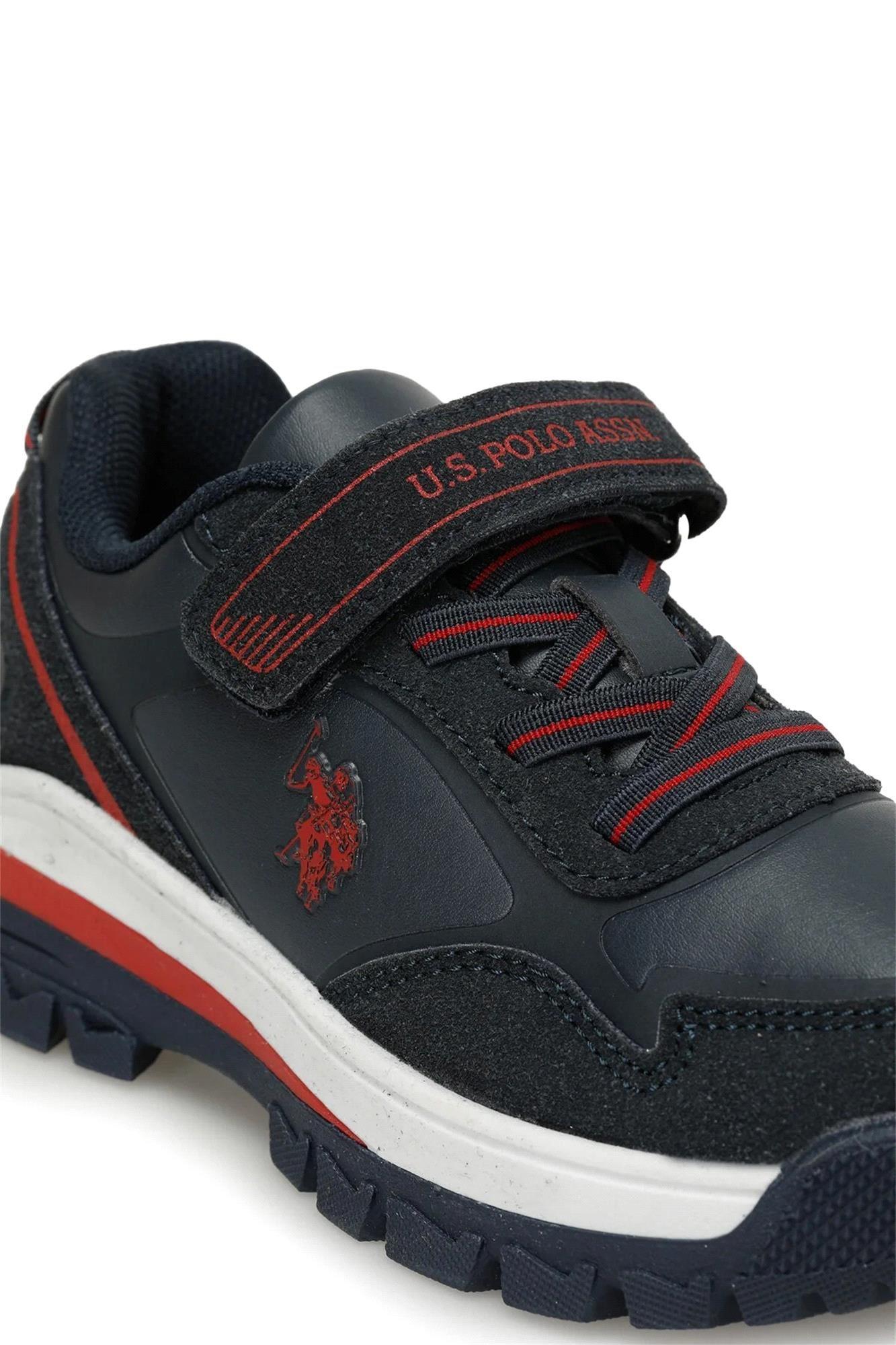 U.S. Polo Assn. Erkek Çocuk Sagan JR 3PR Spor Ayakkabı Lacivert 101392009