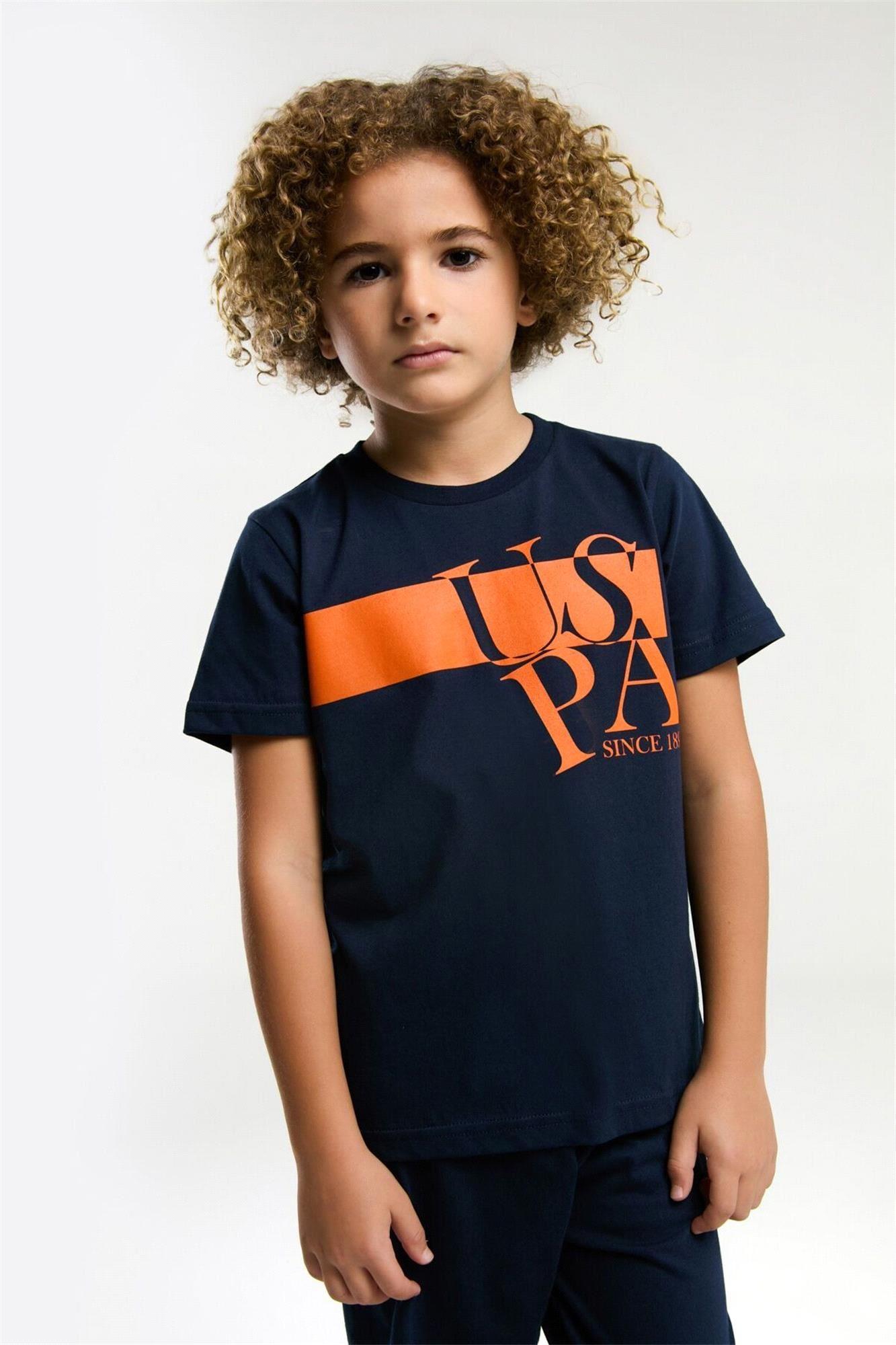 U.S. Polo Assn. Erkek Çocuk Pijama Takımı Lacivert US2016-4