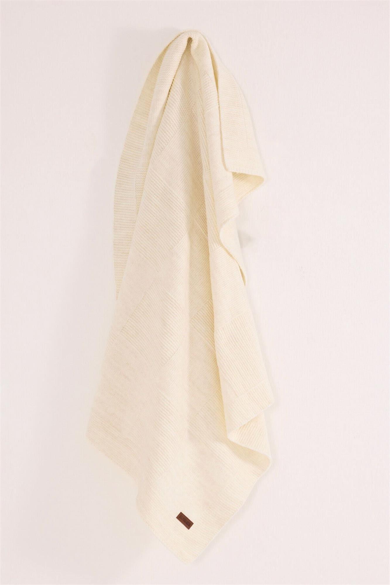 U.S. Polo Assn. Bebek Triko Battaniye Ekru USB2618