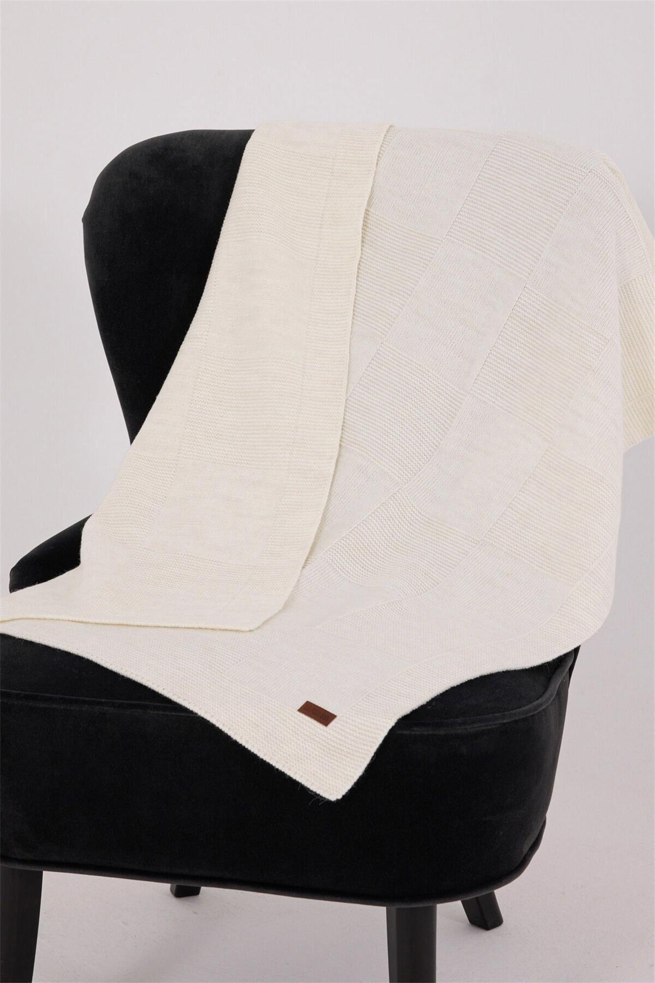 U.S. Polo Assn. Bebek Triko Battaniye Ekru USB2618