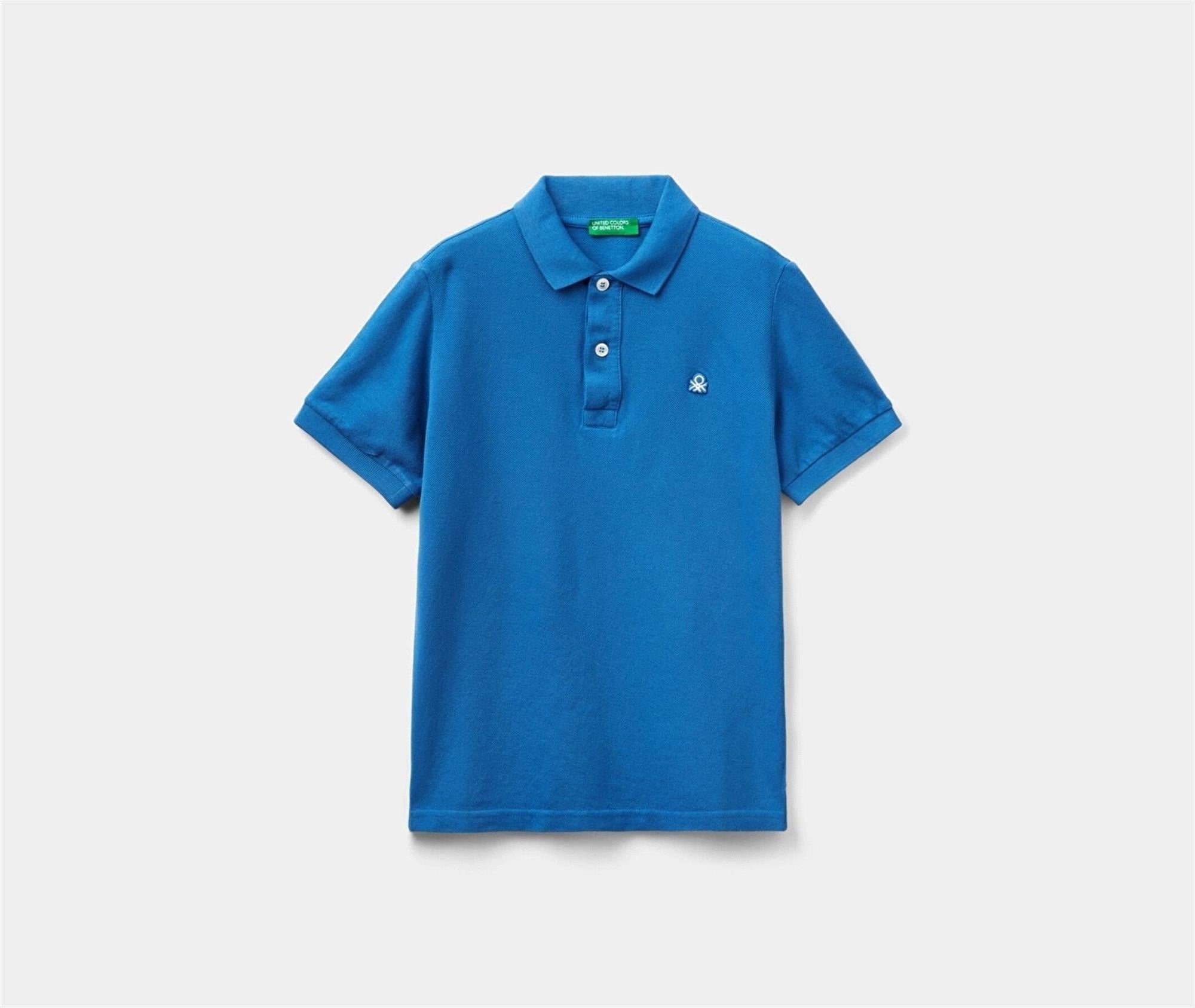 United Colors Of Benetton Çocuk Polo Yaka Tişört Lacivert 3089C300Q