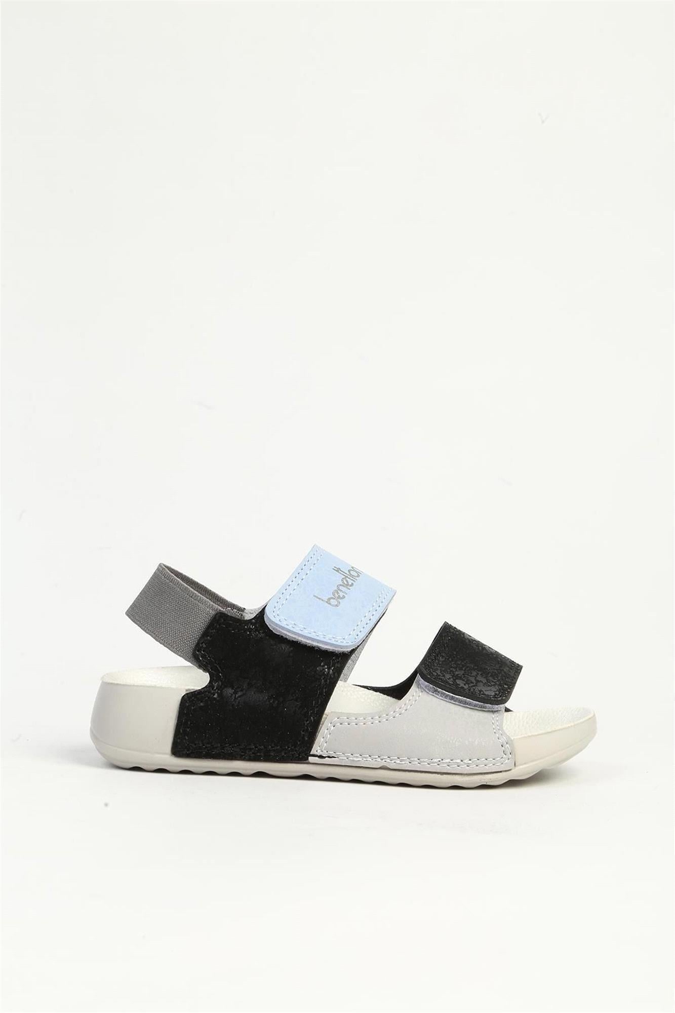 United Colors Of Benetton Çocuk Sandalet Mavi-Siyah BN-1422