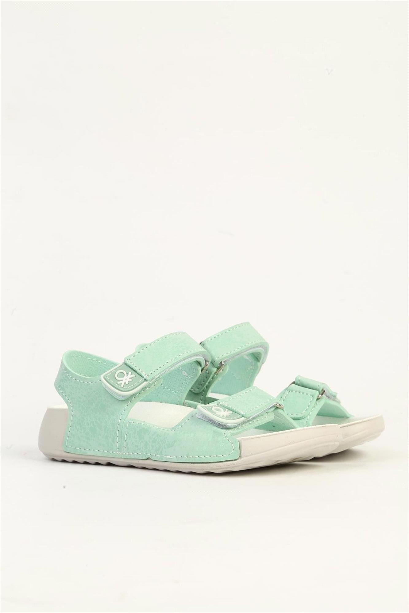 United Colors Of Benetton Çocuk Sandalet Mint Yeşili BN-1419