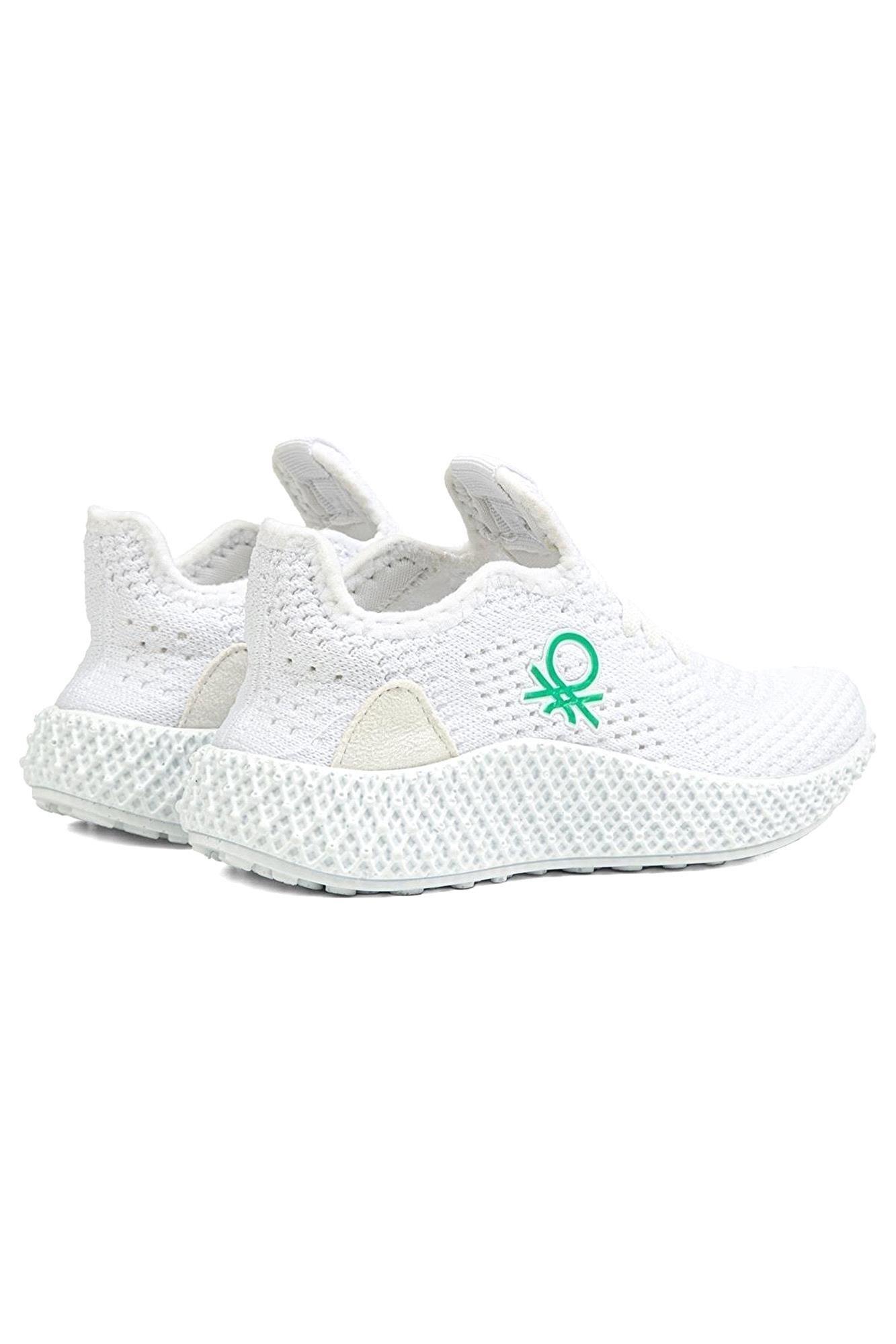 United Colors Of Benetton Çocuk Spor Ayakkabı Beyaz BN-30961