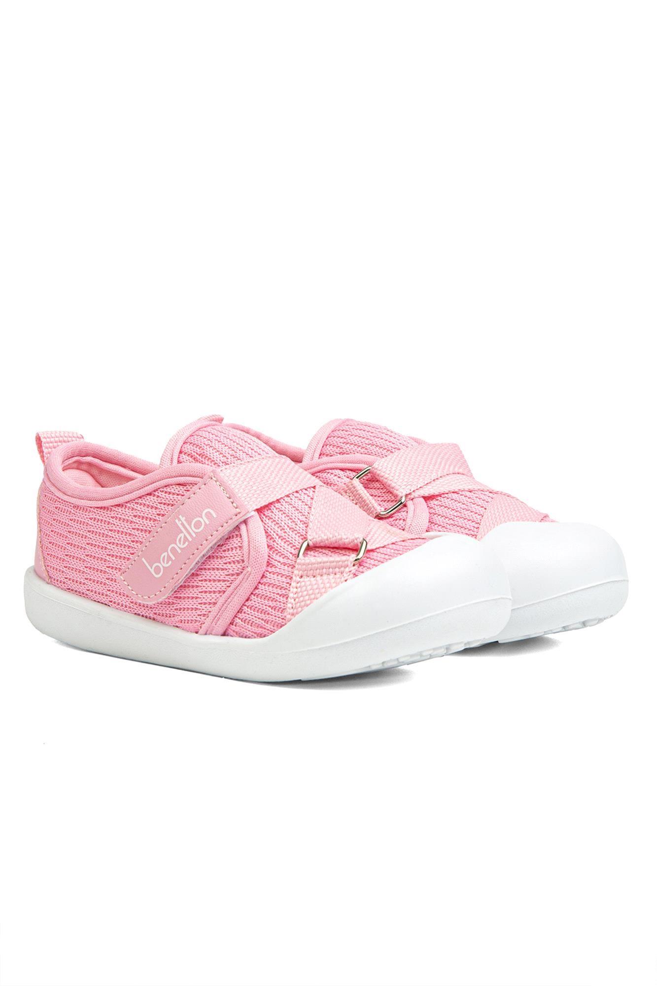 United Colors Of Benetton Kız Bebek İlk Adım Spor Ayakkabı Pembe BN-1254
