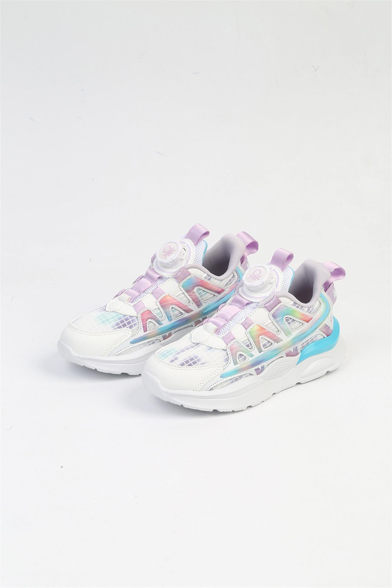 United Colors Of Benetton Kız Çocuk Sneaker Beyaz BNI-10254