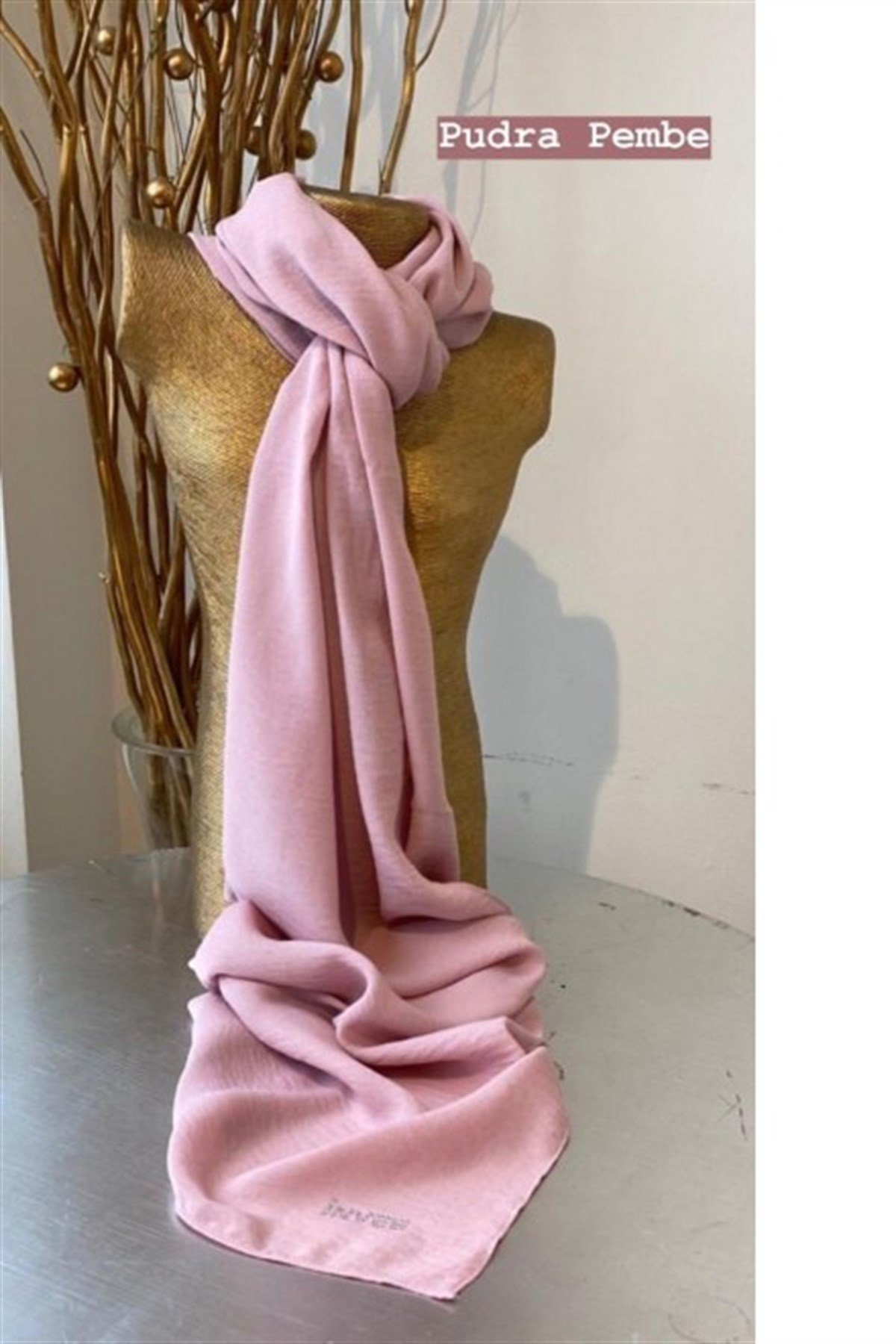İnvee Pudra Pembe 1246 Caz Şal