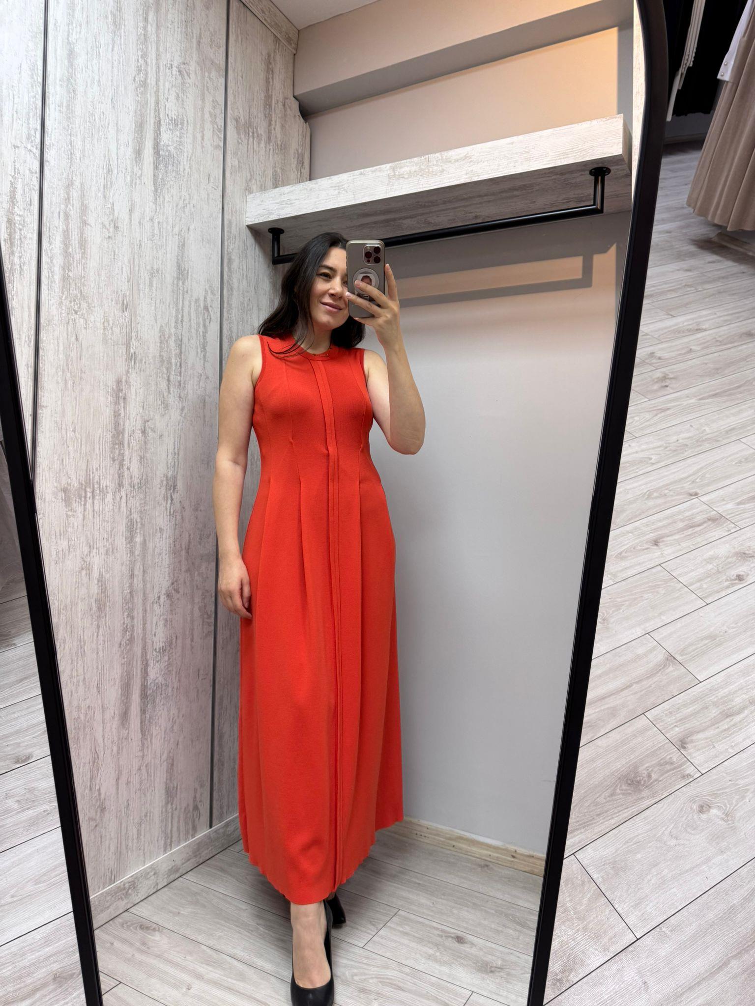 Missdalida 0003 Red Merserize Elbise