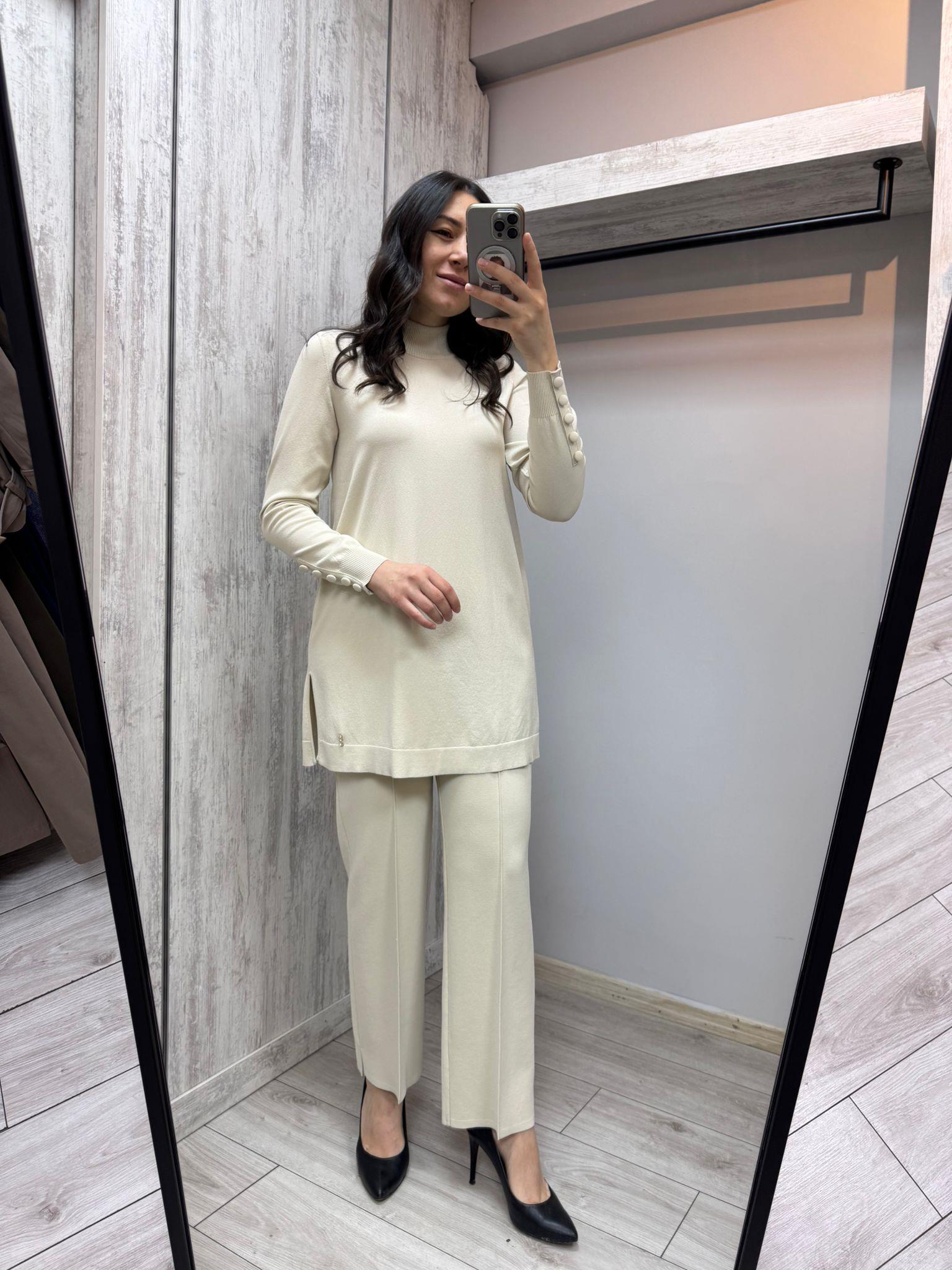 Missdalida 25PF- 6001 Stone Merserize Tunik