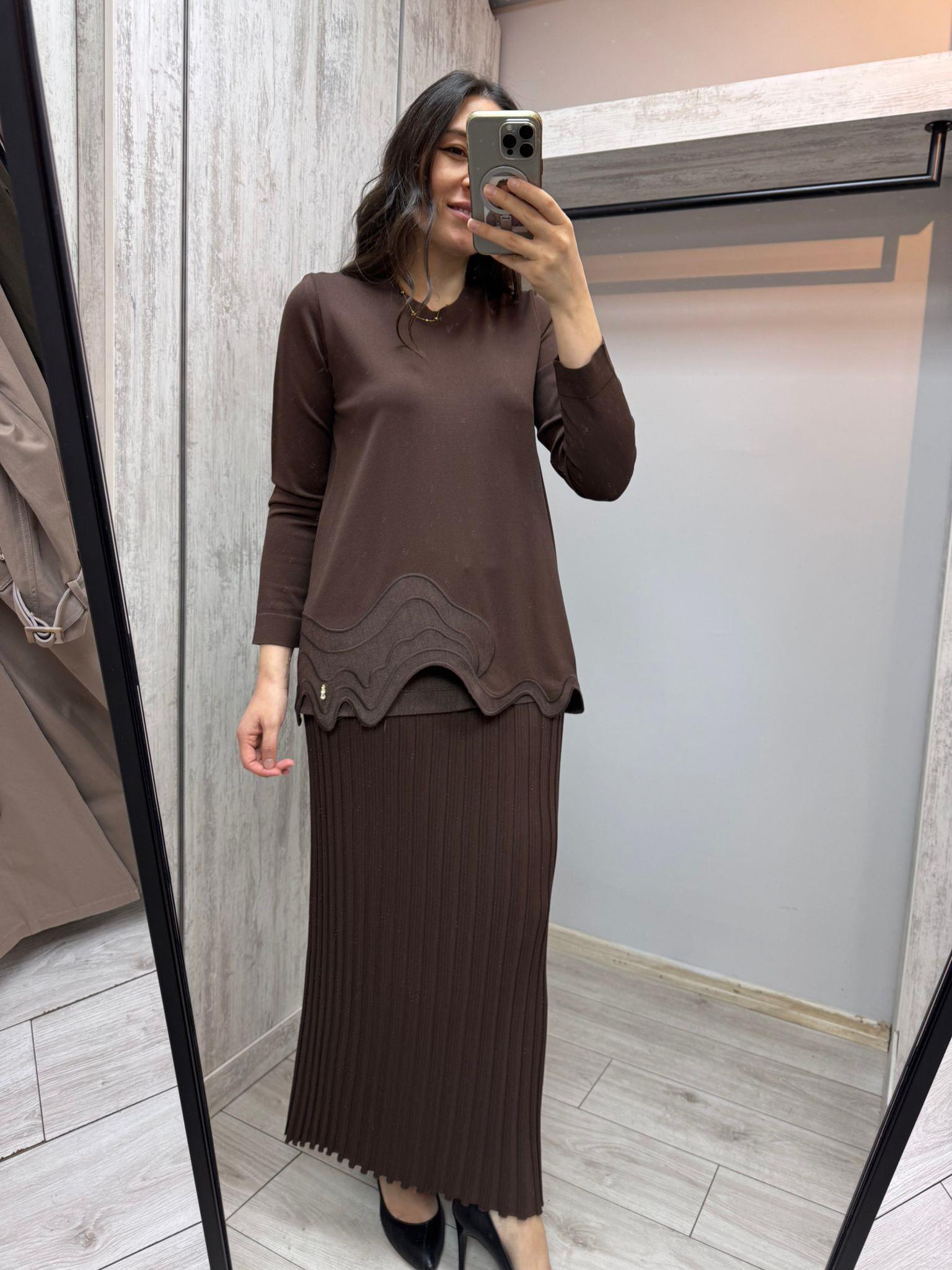Missdalida 25PF-6020 Cacao Merserize Bluz