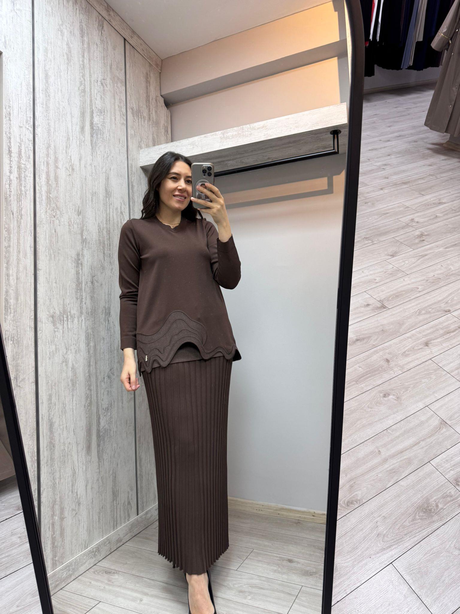 Missdalida 25PF-6020 Cacao Merserize Bluz