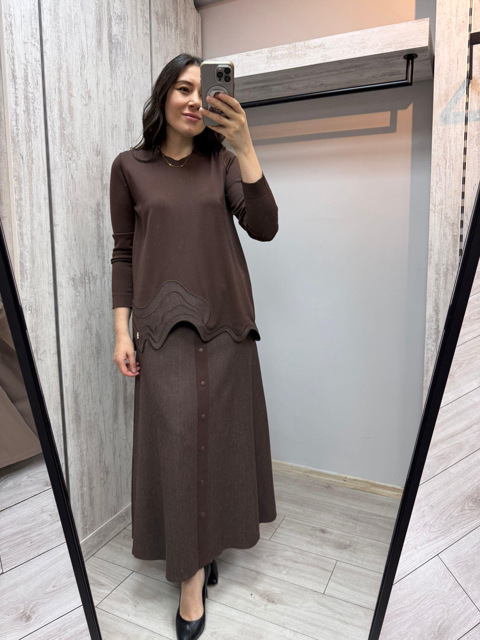 Missdalida 25PF-6020 Cacao Merserize Bluz