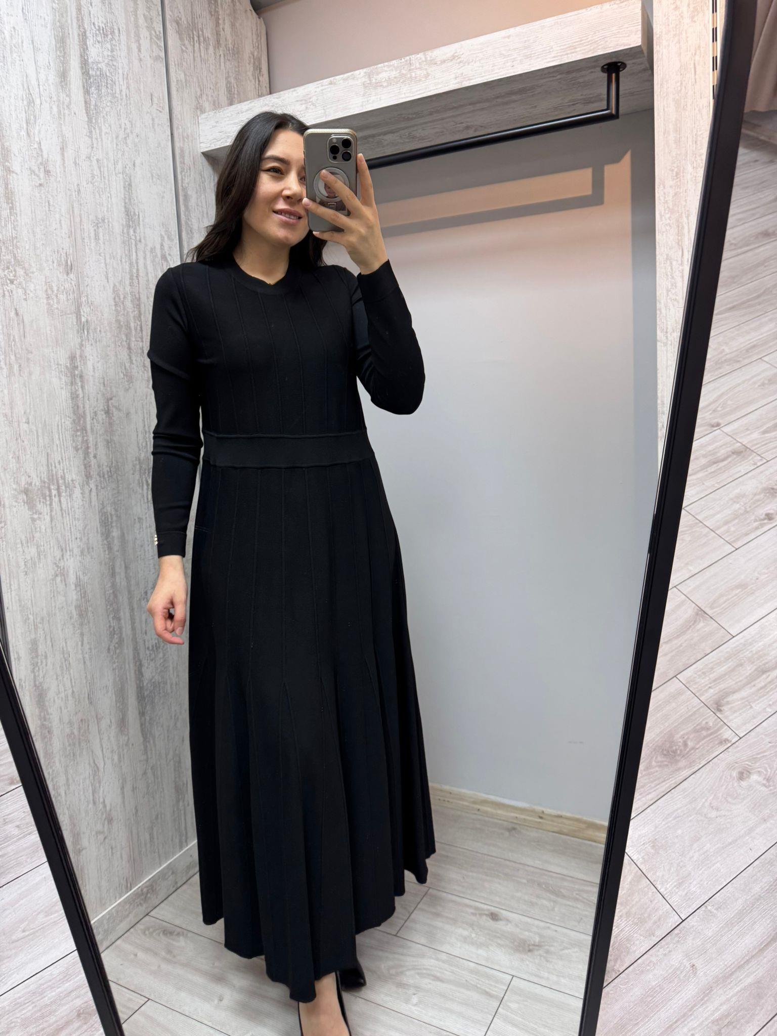 Missdalida 4001 Black Merserize Elbise