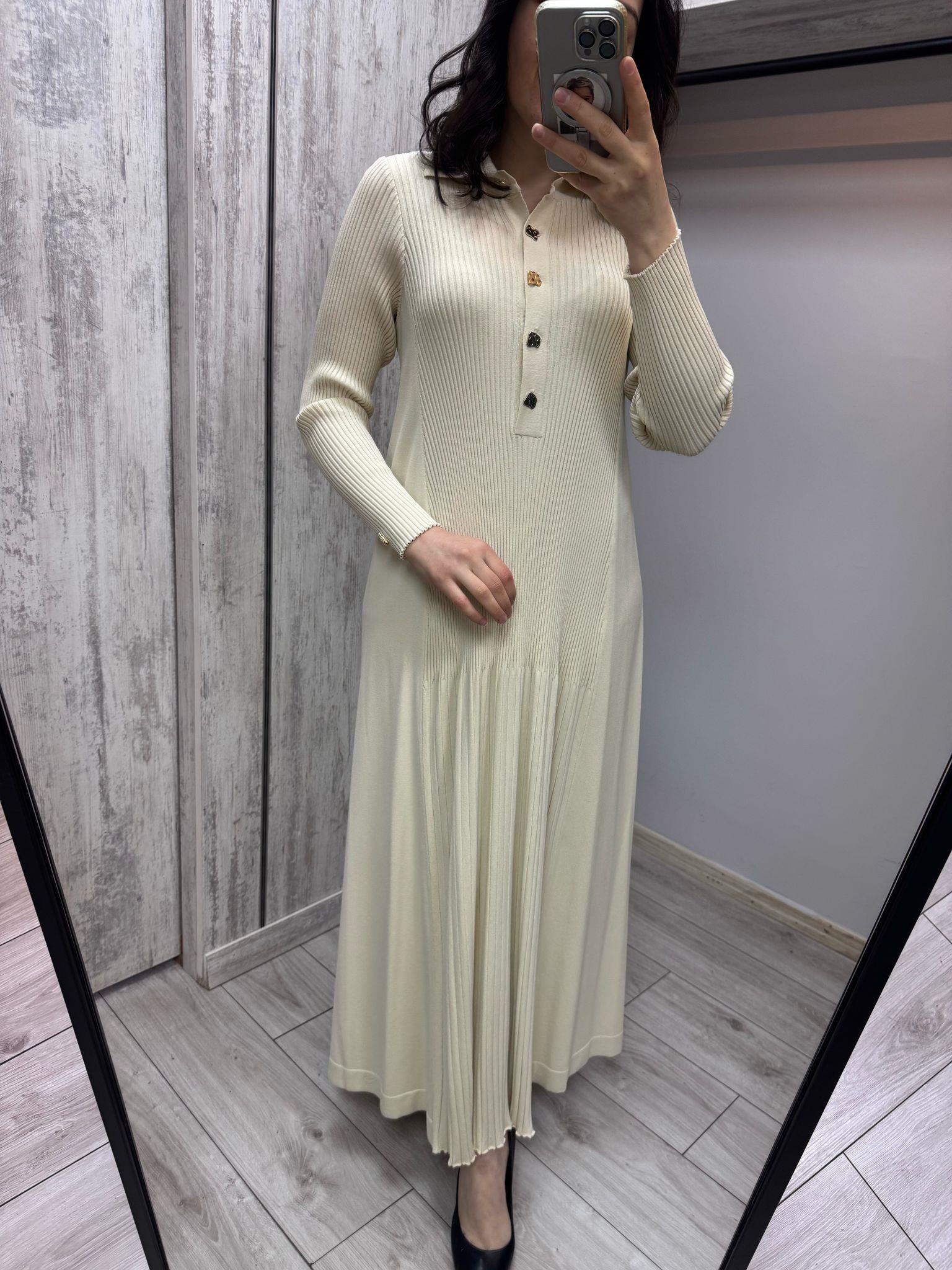 Missdalida 4022 Butter Merserize Elbise