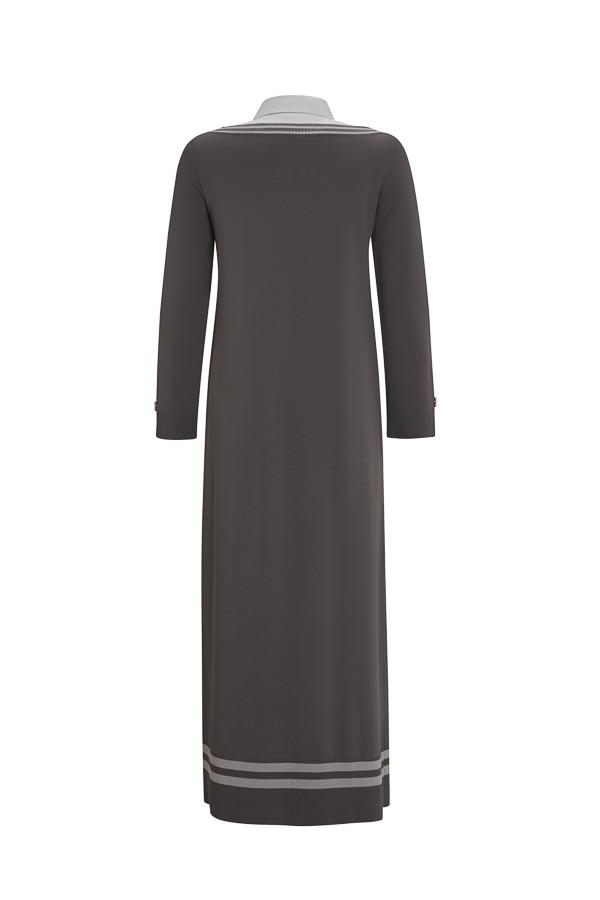 Missdalida 4038 Antrasit Merserize Elbise