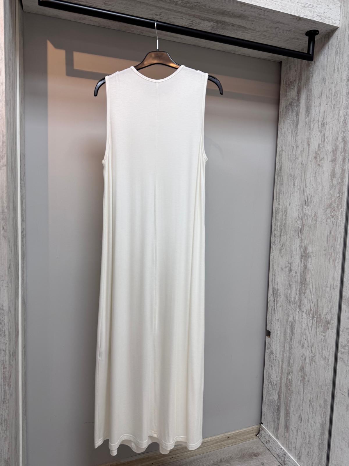Missdalida 4104 Ecru Penye Elbise