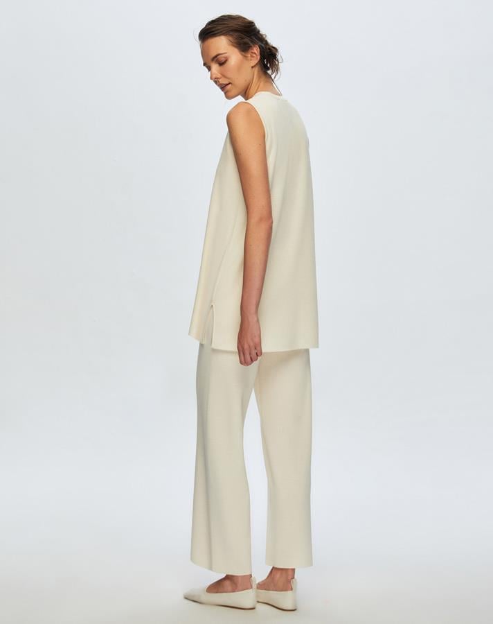 MissDalida 6000 Ecru Triko Tunik