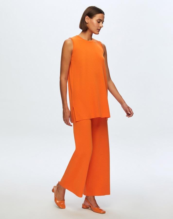 MissDalida 6000 Orange Triko Tunik