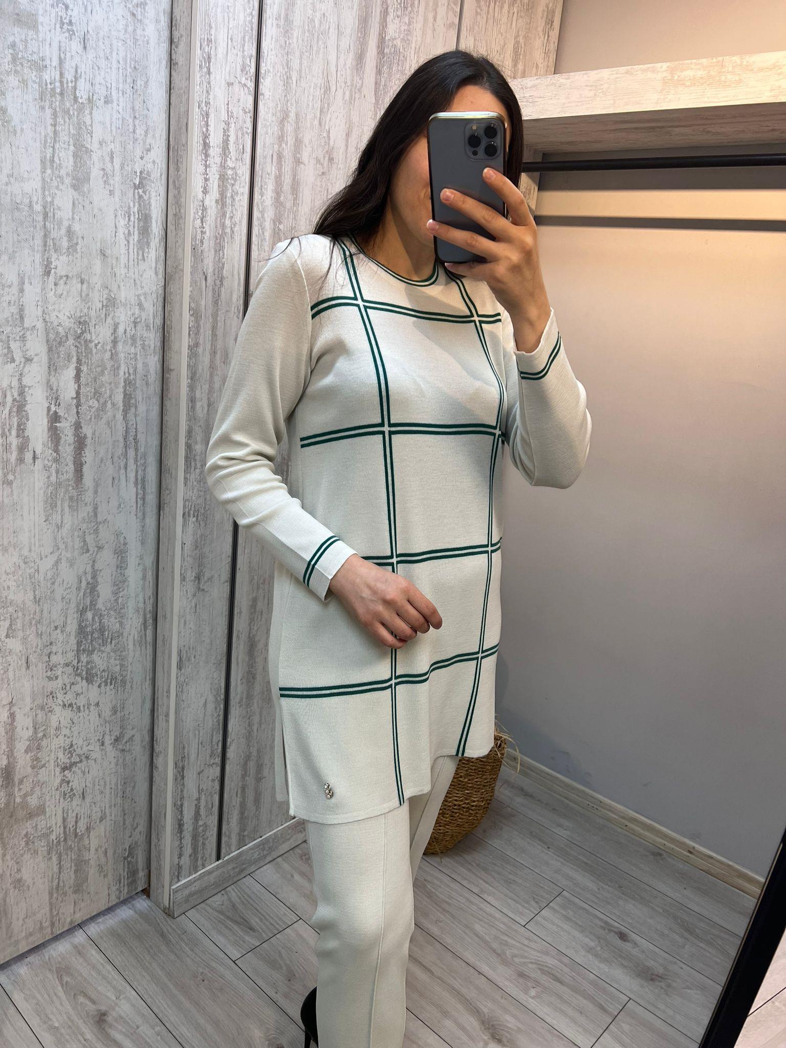 MissDalida 6003 Emerland Triko Tunik