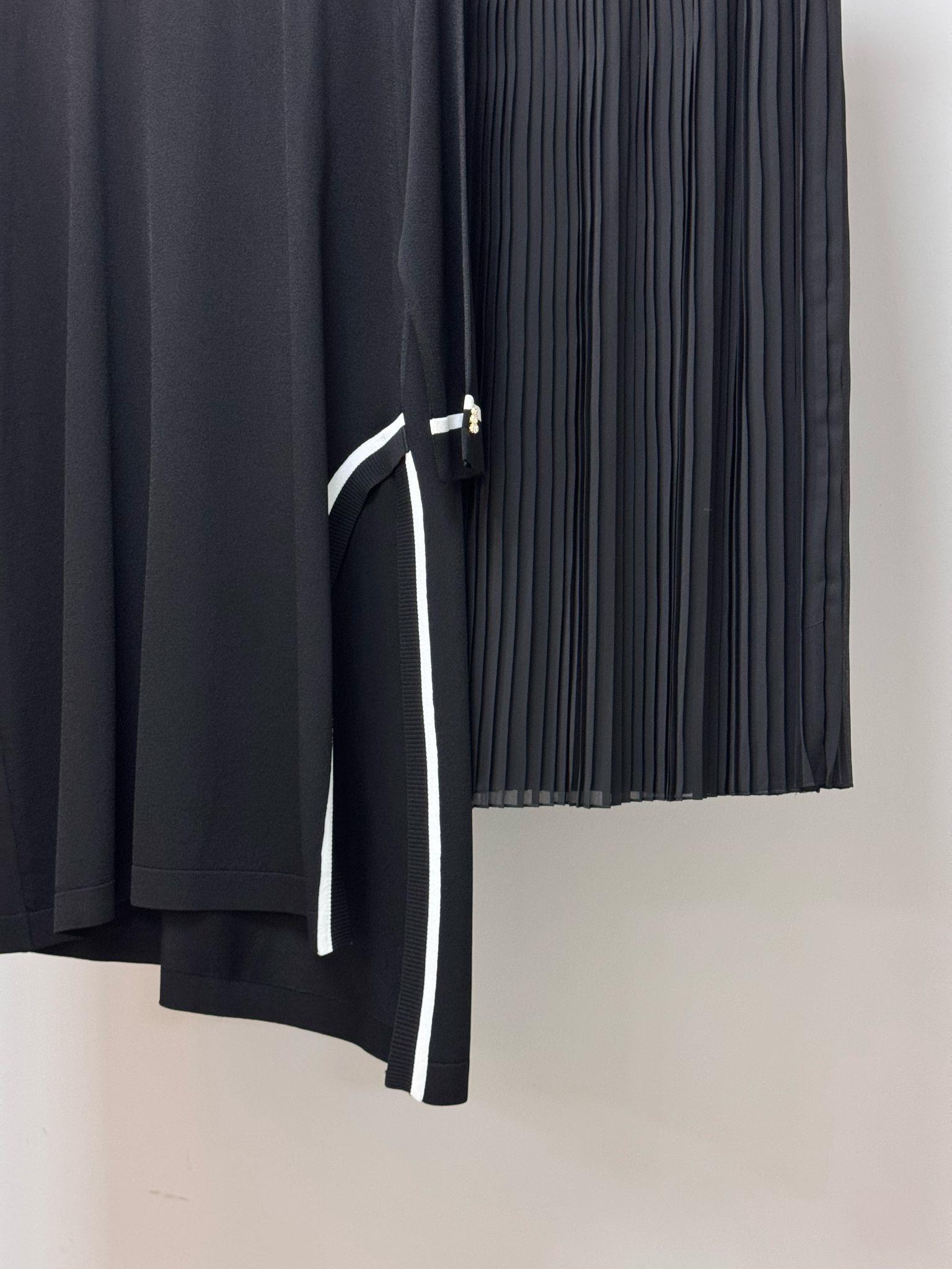 Missdalida 6015 Black Merserize Tunik