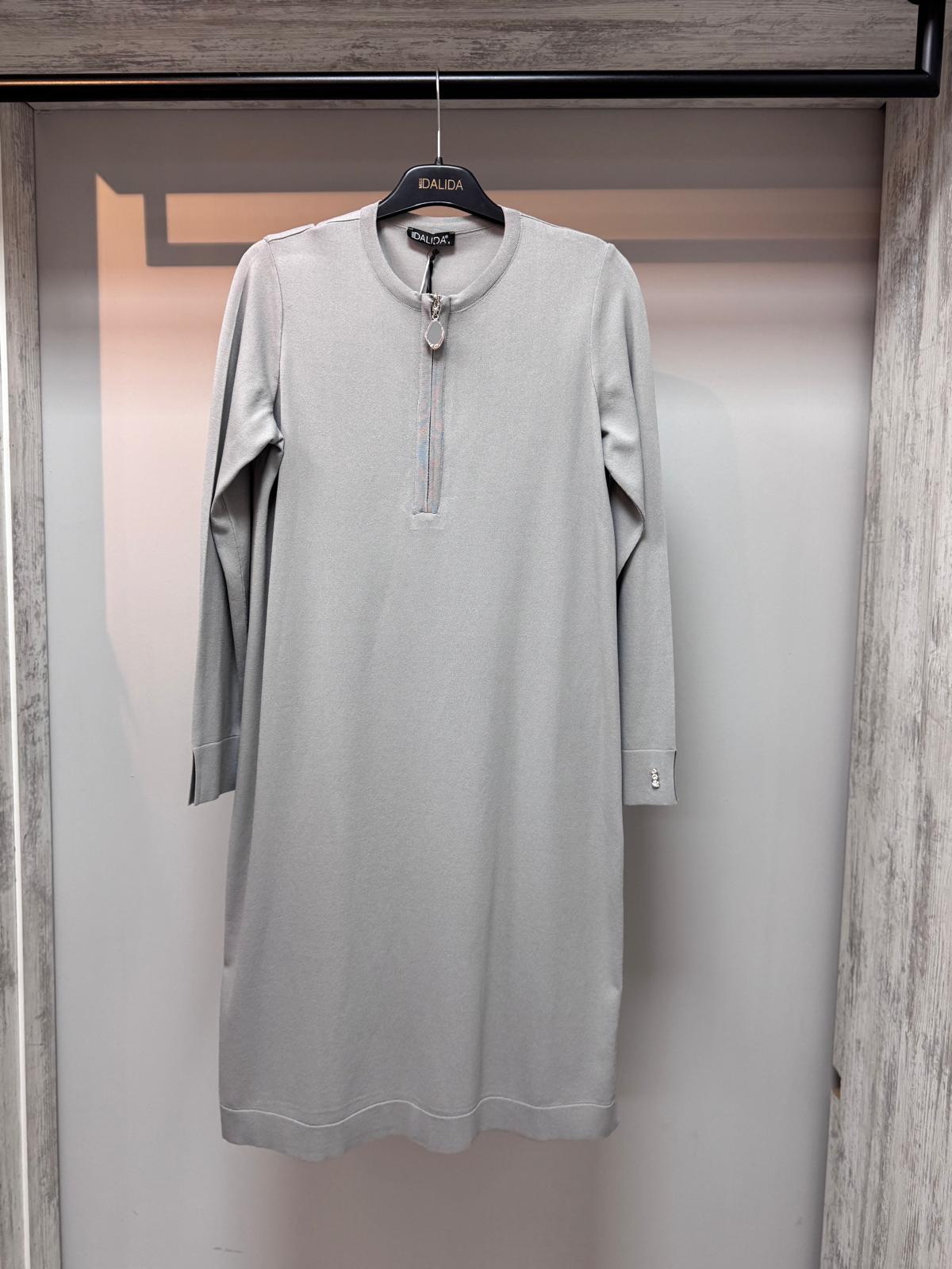 Missdalida 6017 Grey Merserize Tunik