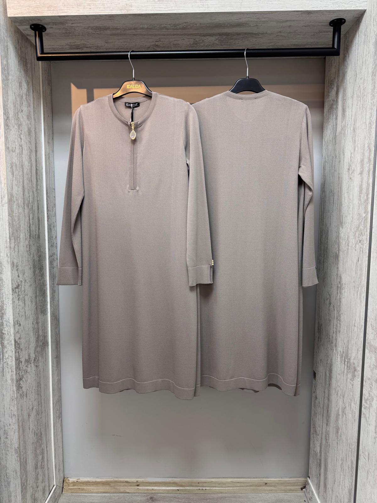 Missdalida 6017 Mink Merserize Tunik