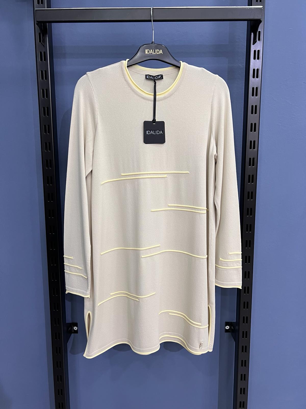 Missdalida 6019 Stone Vanilia Merserize Tunik
