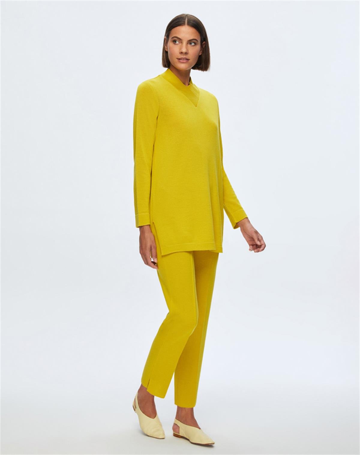 MissDalida 7000 Yellow Pantolon