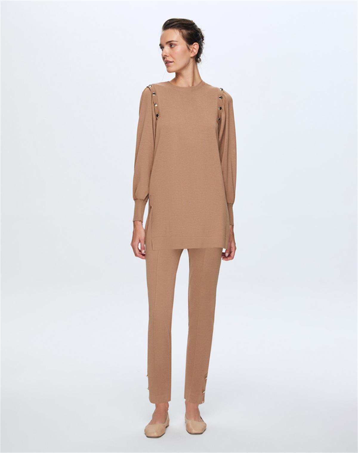 MissDalida 7010 Caramel Triko Pantolon