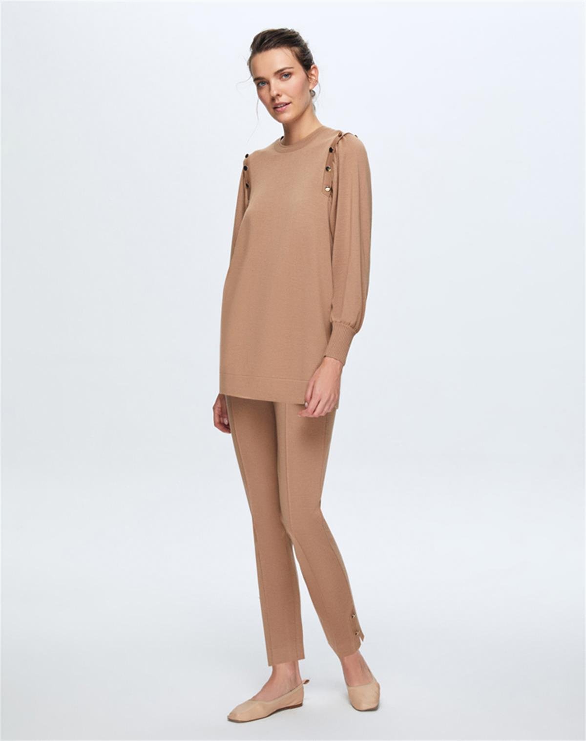 MissDalida 7010 Caramel Triko Pantolon