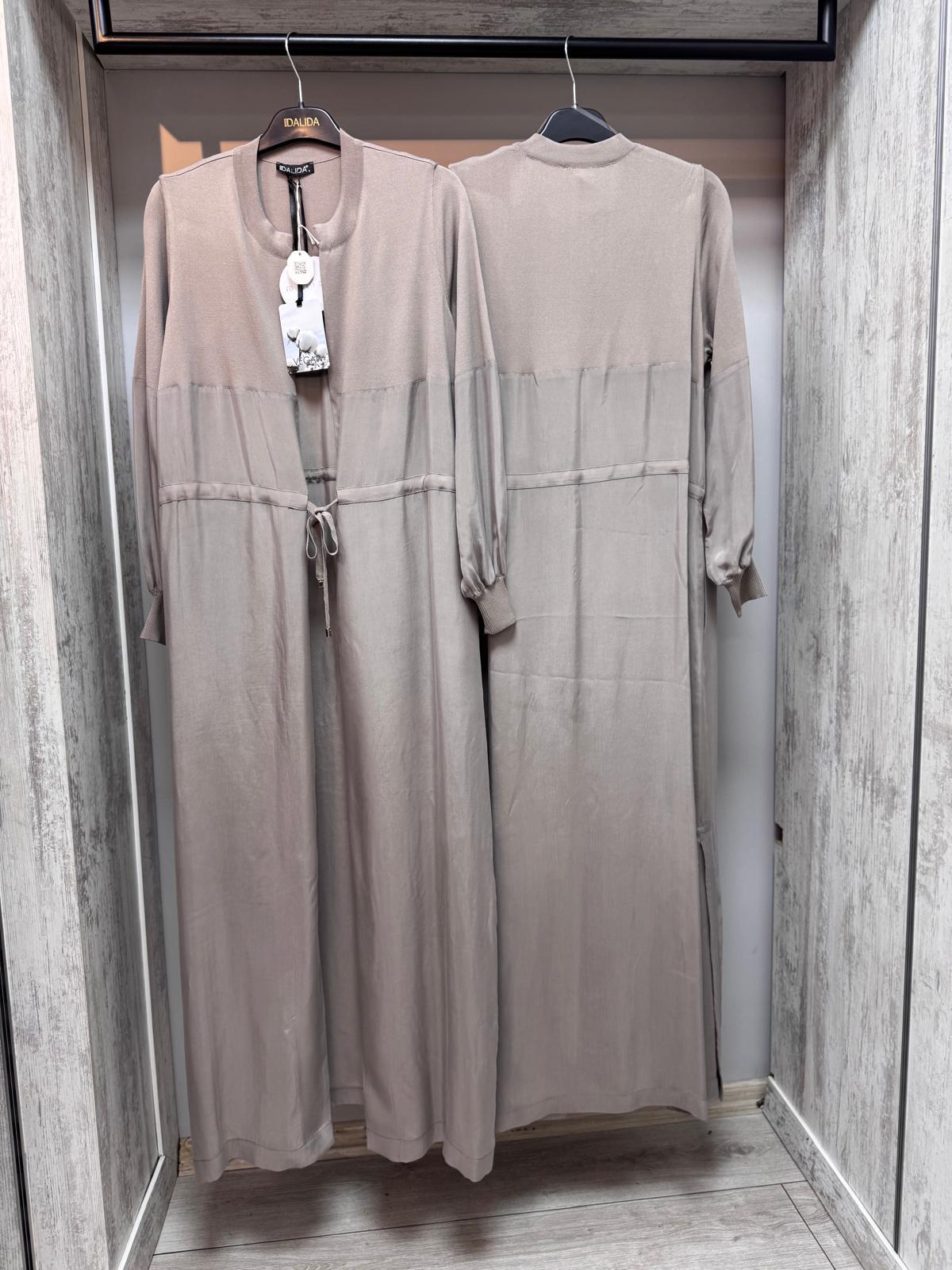 Missdalida 8002 Mink İpek Merserize Ceket