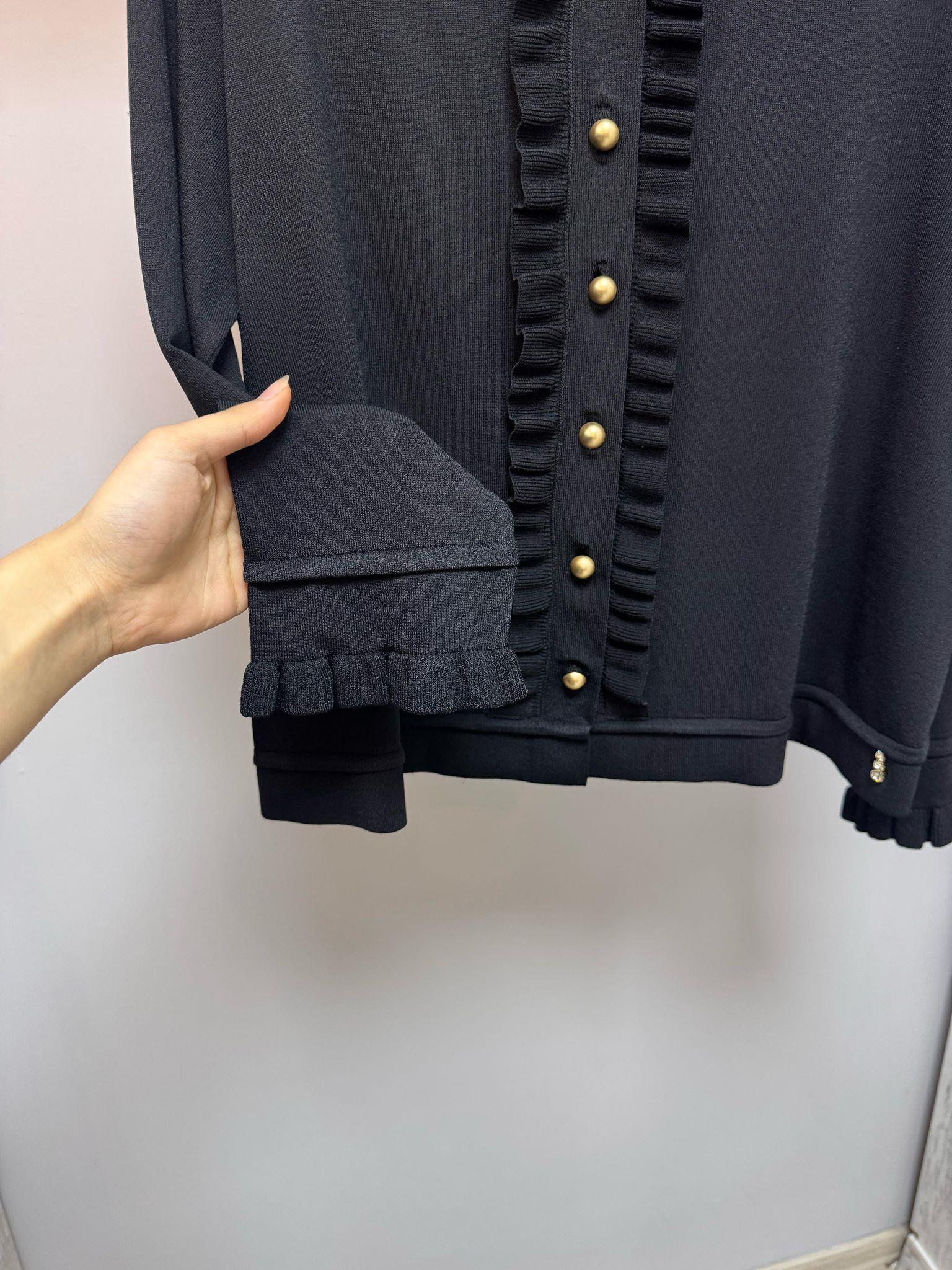 Missdalida 8008 Black Merserize Ceket