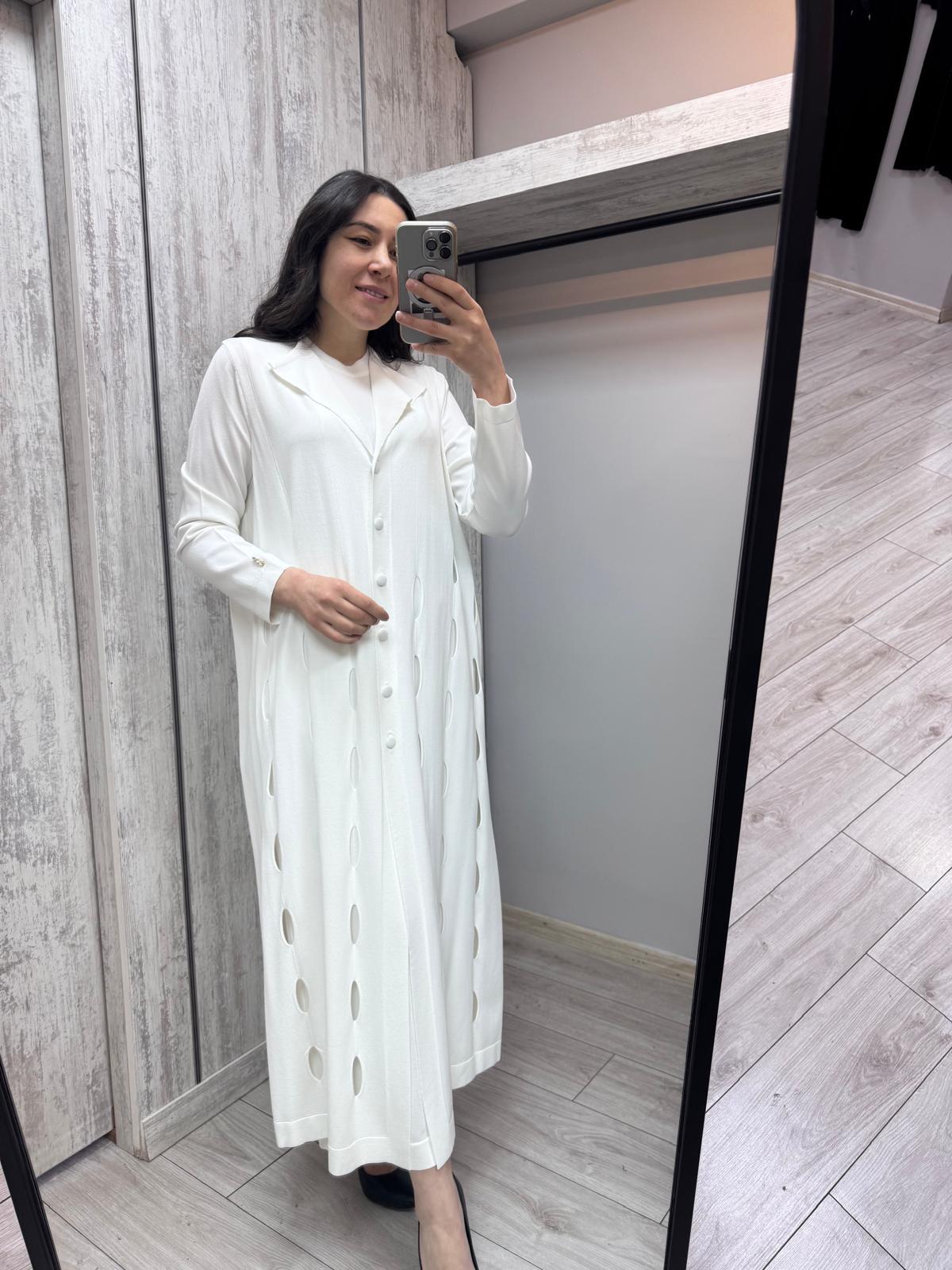 Missdalida 9007 Ecru Merserize Ceket