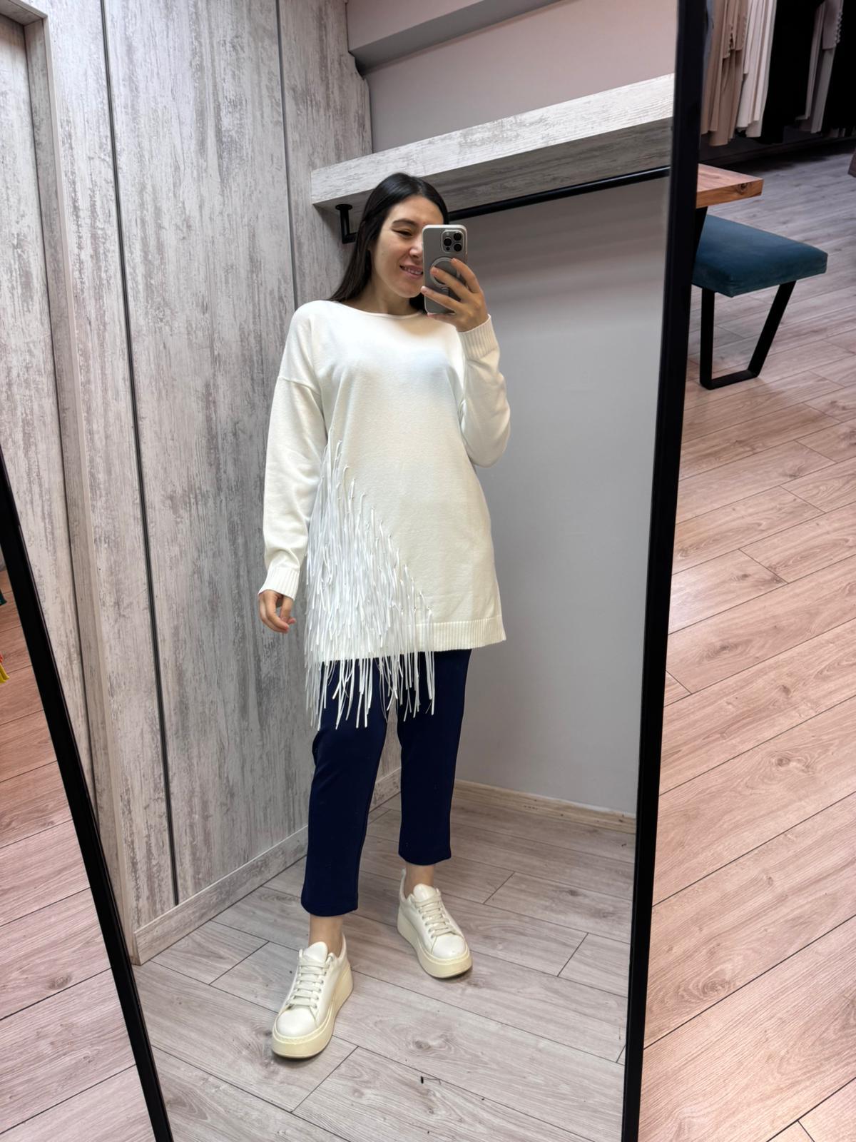 Missemramiss 4585 Ecru Tunik
