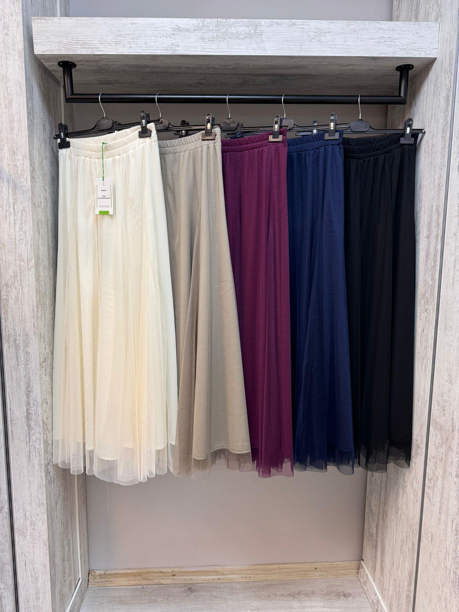 Missemramiss 4694 Ecru Tül Etek