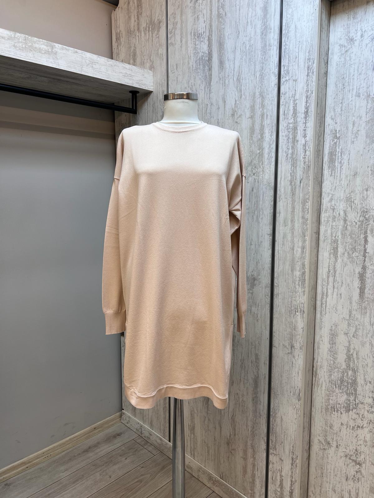 Nuss Merserize 1200 Bej Tunik