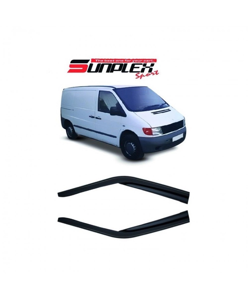 2li Mervedes Vito (1996-2003) Sport Stlye Mugen Sunplex Cam Rüzgarlığı Kod:SPS49