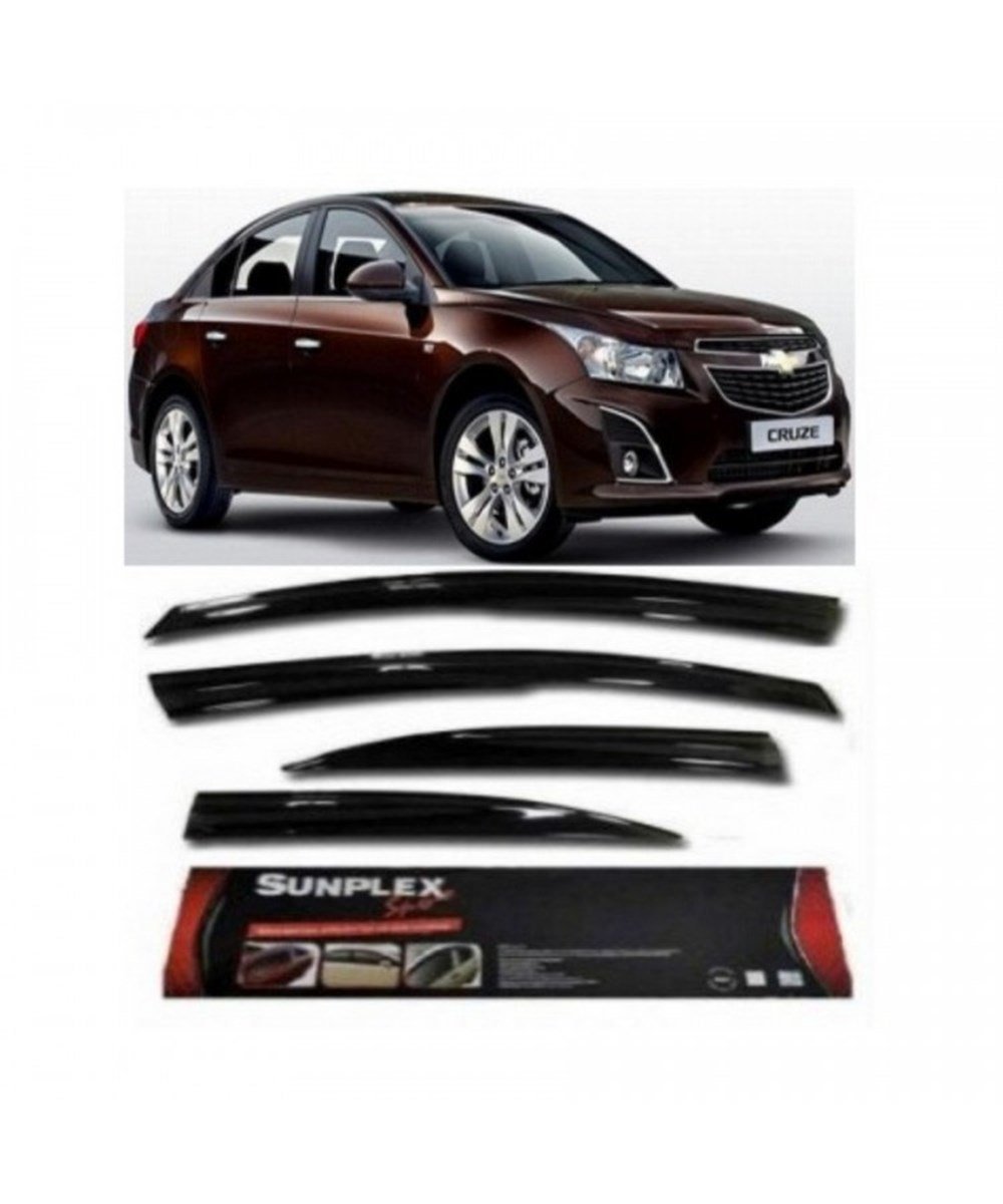 4lü Chevrolet Cruze Ön-Arka  Sport  Style SUNPLEX Cam Rüzgarlığı Kod:SPS16