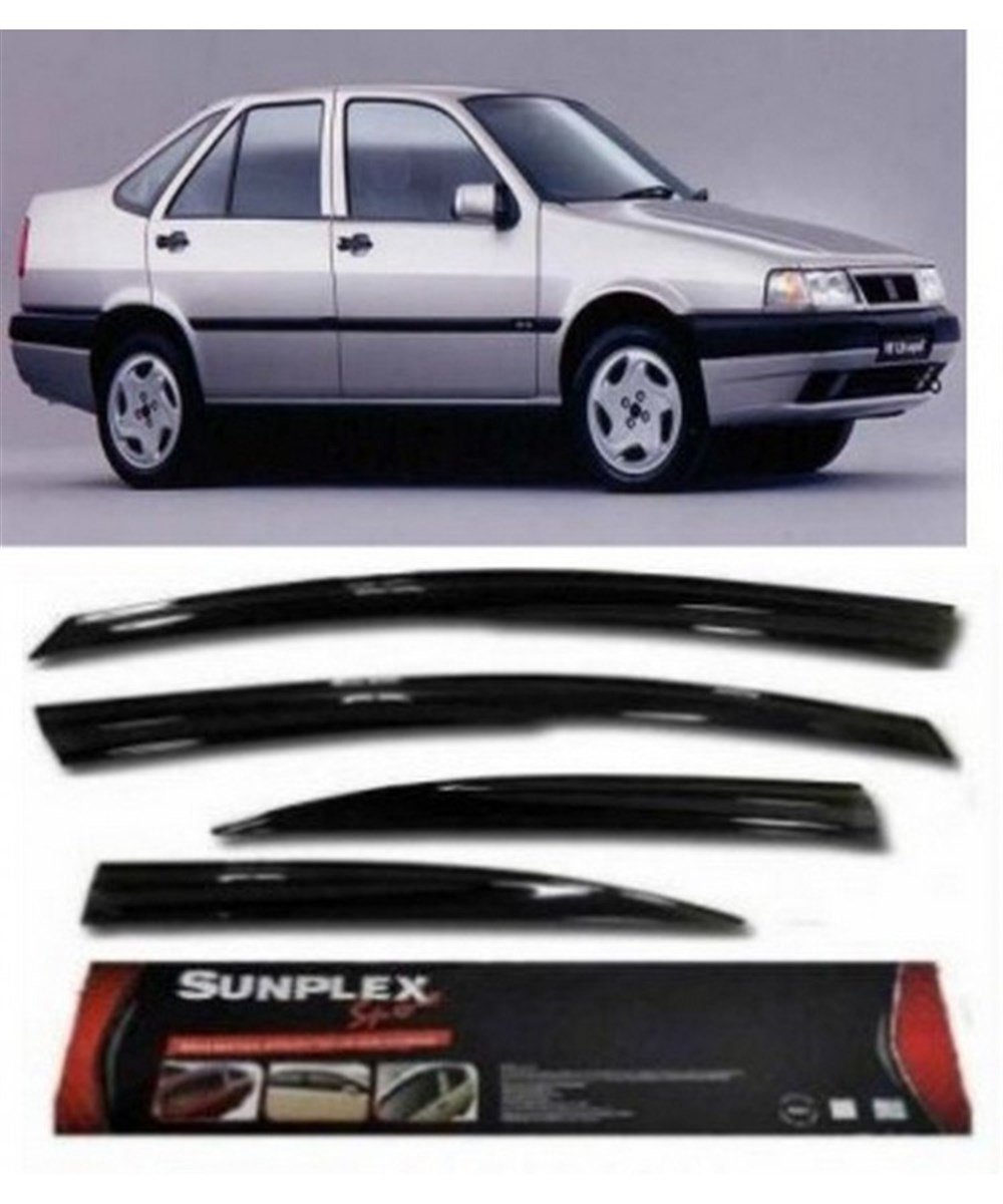 4lü Fiat Tempra Ön-Arka  Sport  Style SUNPLEX Cam Rüzgarlığı Kod:SPS30