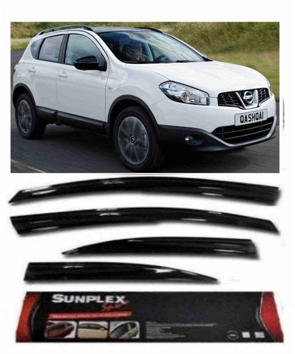 4lü Nissan QASHQAİ 2007-2014 Ön-Arka Komple Set Cam Rüzgarlığı Sunplex Kod:SPS76