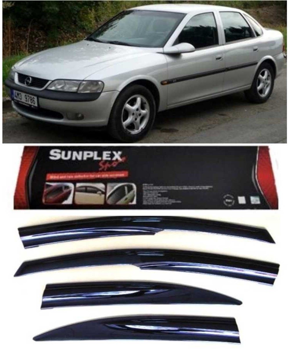 4lü Opel Vectra B Sport Stlye Mügen Sunplex Cam Rüzgarlığı Kod:sps84