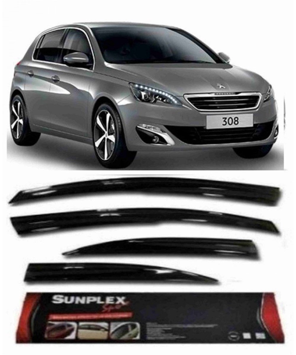 4lü Peugeot 307-308 Mügen Tipi Sport  Stlye SUNPLEX Cam Rüzgarlığı Kod:SPS54