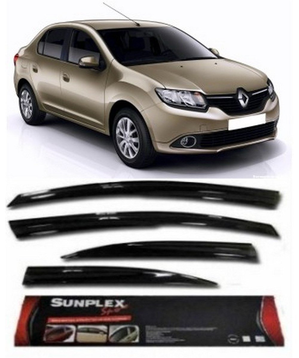 4lü Renault Symbol 2013 Sport Stlye Mugen Sunplex Cam Rüzgarlığı Kod:sps41