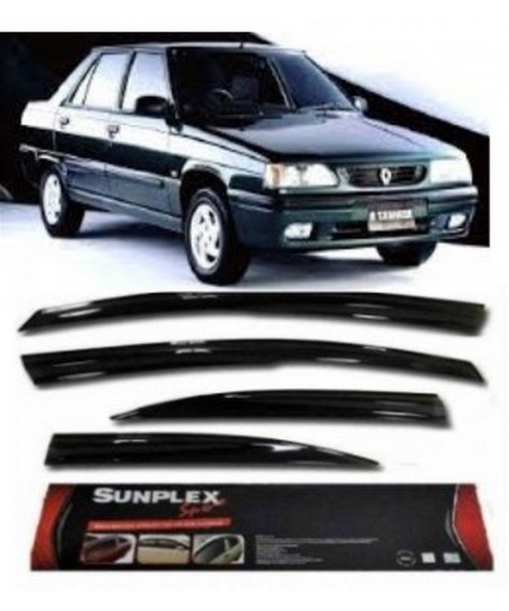 4lü Renoult 9-11 Mügen Tipi Sport  Stlye SUNPLEX Cam Rüzgarlığı Kod:SPS58
